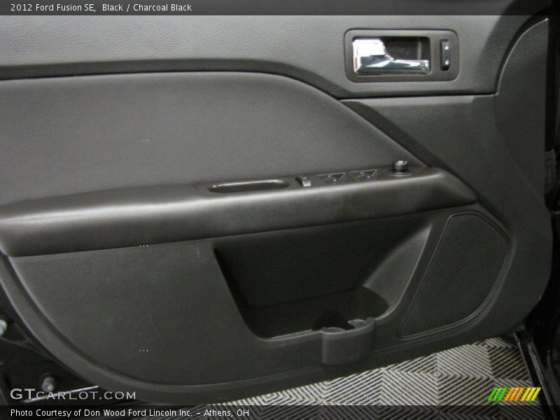 Black / Charcoal Black 2012 Ford Fusion SE