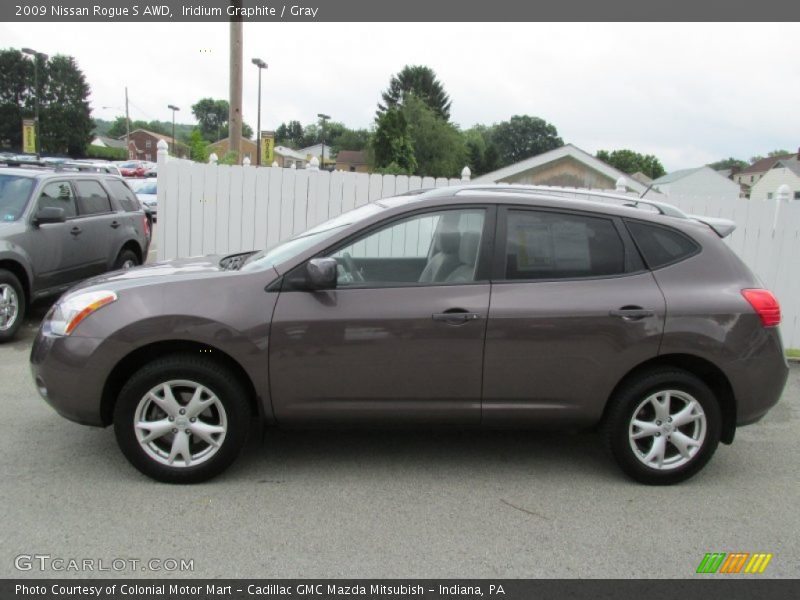 Iridium Graphite / Gray 2009 Nissan Rogue S AWD