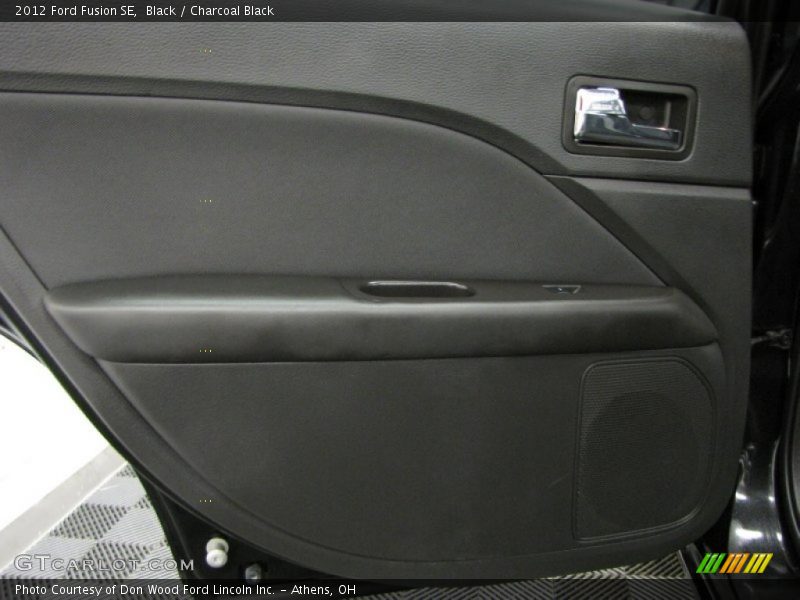 Black / Charcoal Black 2012 Ford Fusion SE