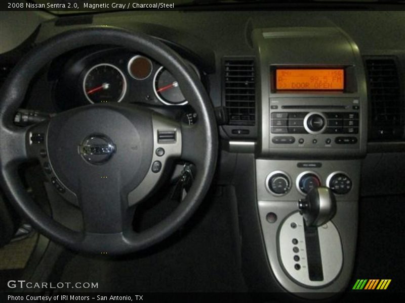 Magnetic Gray / Charcoal/Steel 2008 Nissan Sentra 2.0
