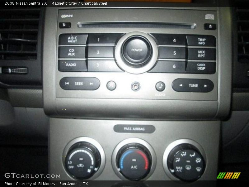 Magnetic Gray / Charcoal/Steel 2008 Nissan Sentra 2.0