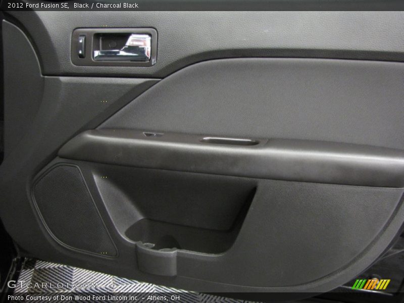 Black / Charcoal Black 2012 Ford Fusion SE