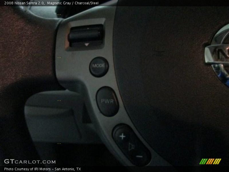 Magnetic Gray / Charcoal/Steel 2008 Nissan Sentra 2.0