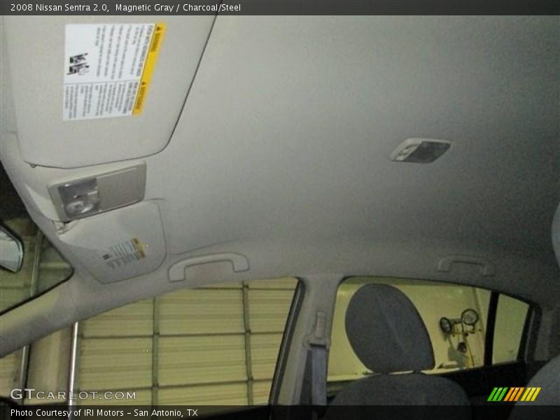 Magnetic Gray / Charcoal/Steel 2008 Nissan Sentra 2.0