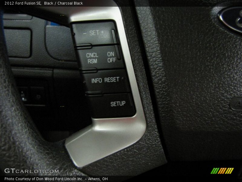 Black / Charcoal Black 2012 Ford Fusion SE