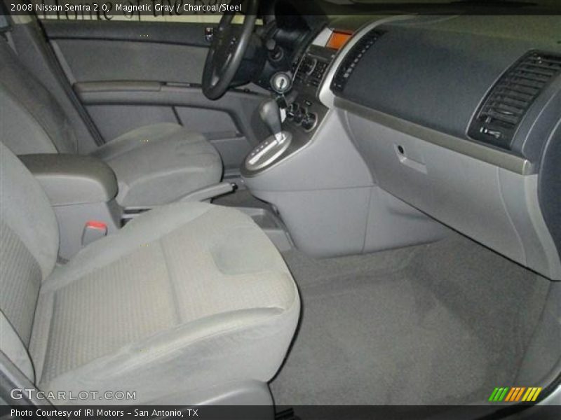Magnetic Gray / Charcoal/Steel 2008 Nissan Sentra 2.0