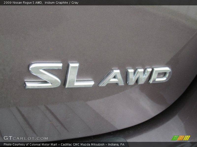 Iridium Graphite / Gray 2009 Nissan Rogue S AWD