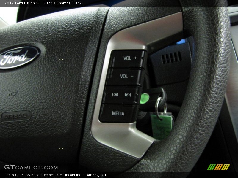 Black / Charcoal Black 2012 Ford Fusion SE