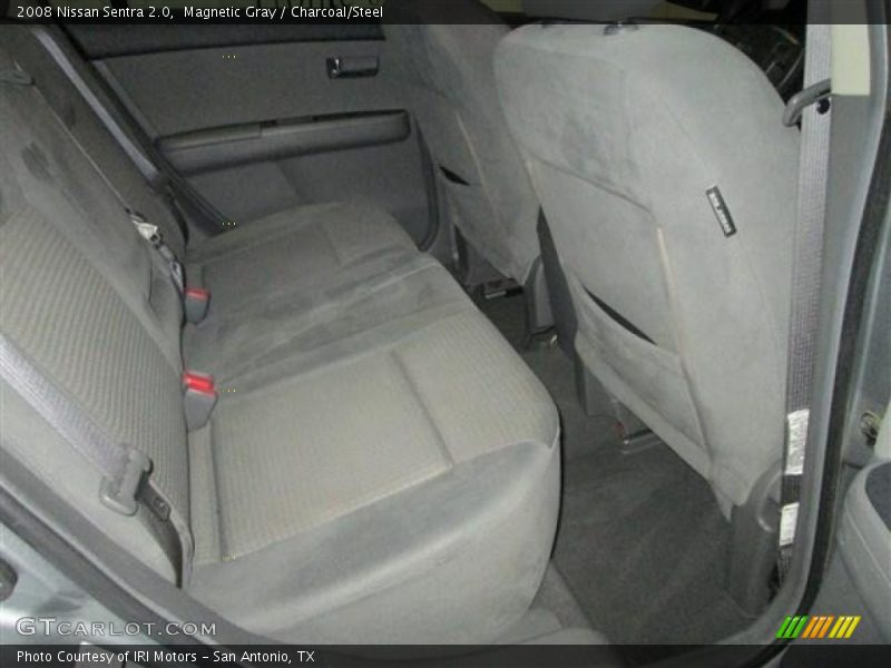 Magnetic Gray / Charcoal/Steel 2008 Nissan Sentra 2.0