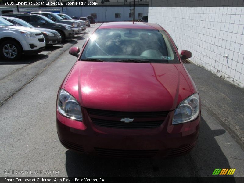 Sport Red / Ebony 2009 Chevrolet Cobalt LT Sedan