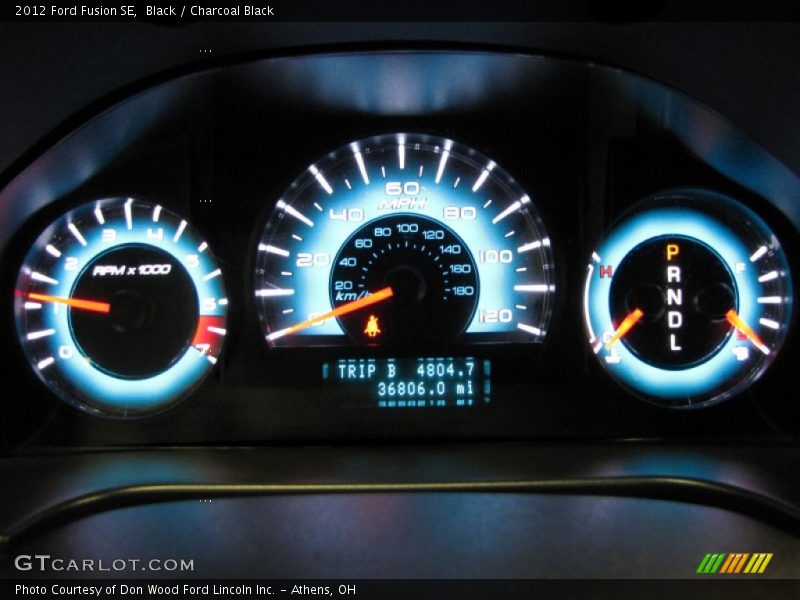  2012 Fusion SE SE Gauges