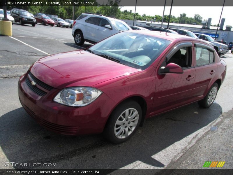 Sport Red / Ebony 2009 Chevrolet Cobalt LT Sedan