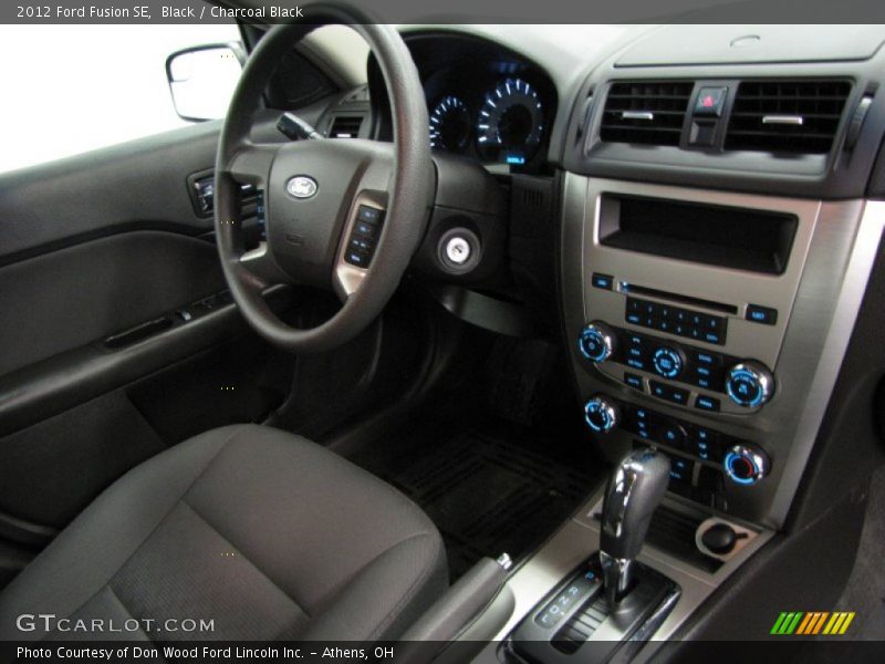 Black / Charcoal Black 2012 Ford Fusion SE