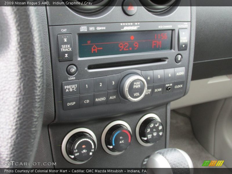 Iridium Graphite / Gray 2009 Nissan Rogue S AWD
