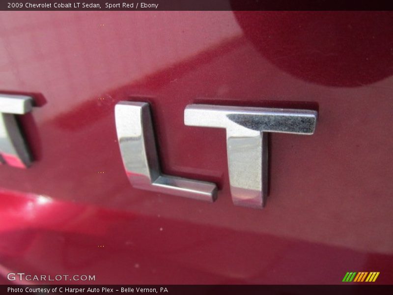 Sport Red / Ebony 2009 Chevrolet Cobalt LT Sedan