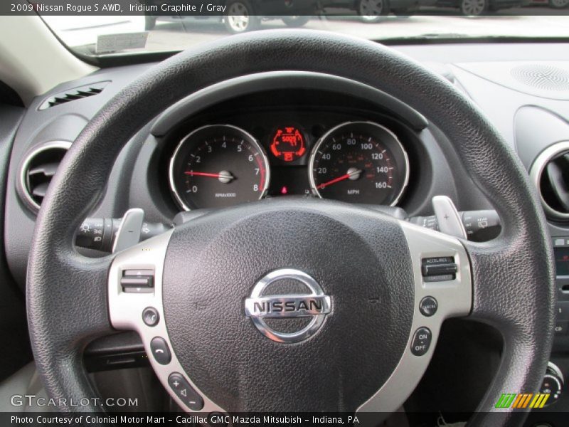 Iridium Graphite / Gray 2009 Nissan Rogue S AWD