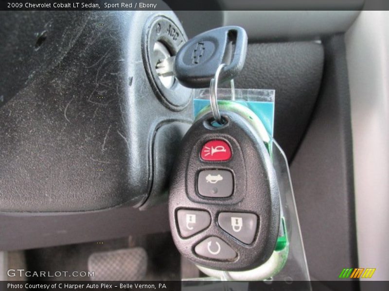 Sport Red / Ebony 2009 Chevrolet Cobalt LT Sedan