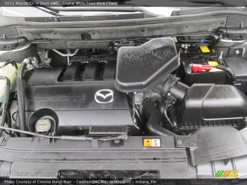  2011 CX-9 Sport AWD Engine - 3.7 Liter DOHC 24-Valve VVT V6