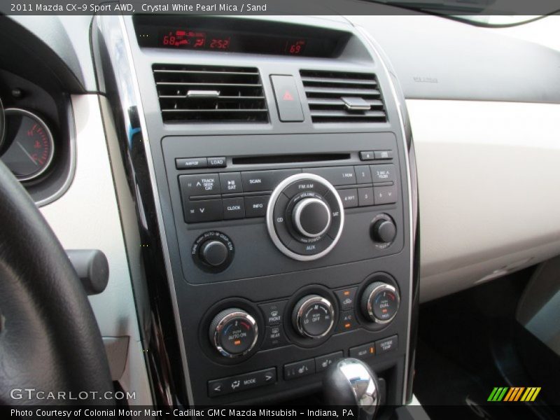 Controls of 2011 CX-9 Sport AWD