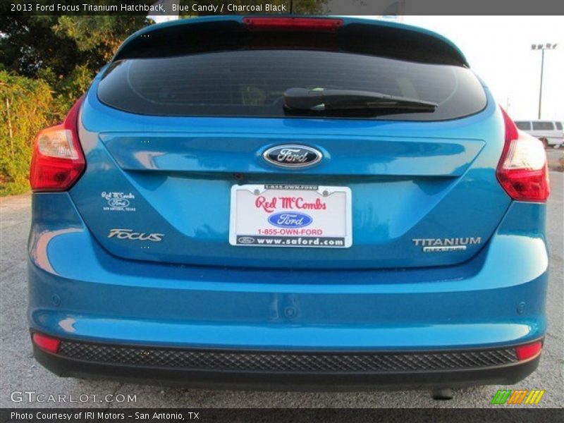 Blue Candy / Charcoal Black 2013 Ford Focus Titanium Hatchback