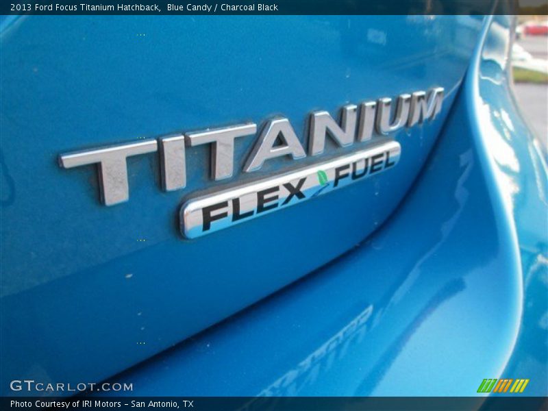 Blue Candy / Charcoal Black 2013 Ford Focus Titanium Hatchback