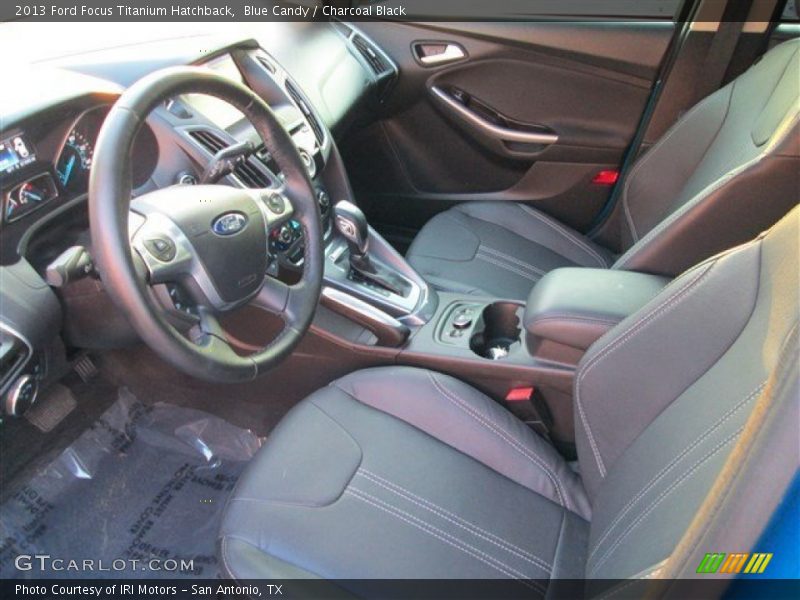 Charcoal Black Interior - 2013 Focus Titanium Hatchback 