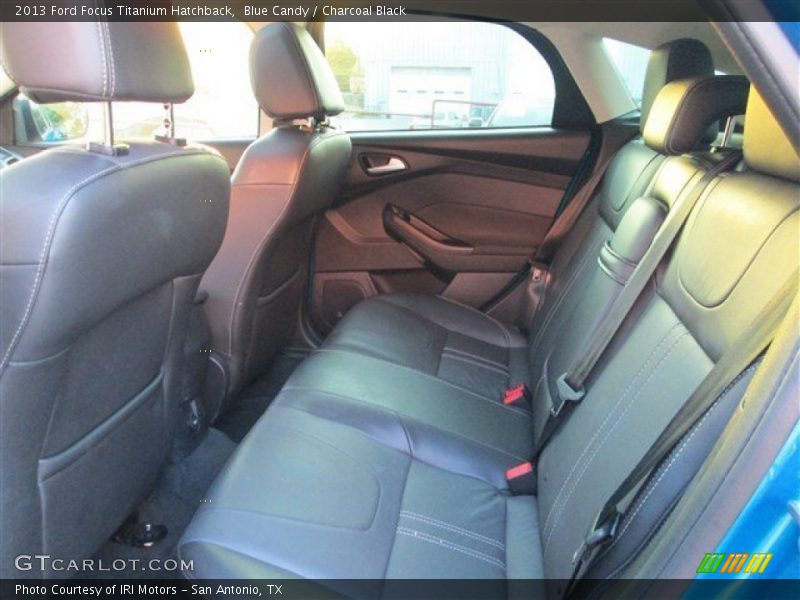 Rear Seat of 2013 Focus Titanium Hatchback