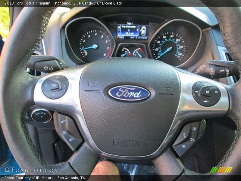 Controls of 2013 Focus Titanium Hatchback