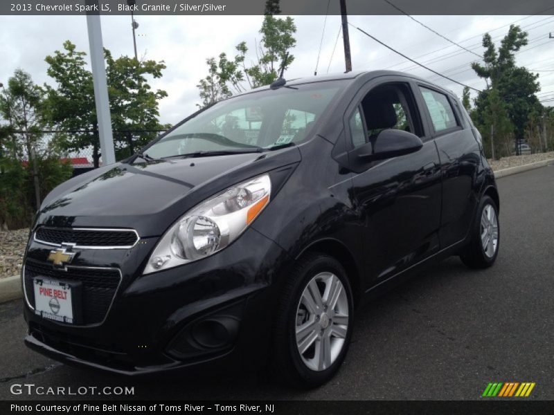 Black Granite / Silver/Silver 2013 Chevrolet Spark LS