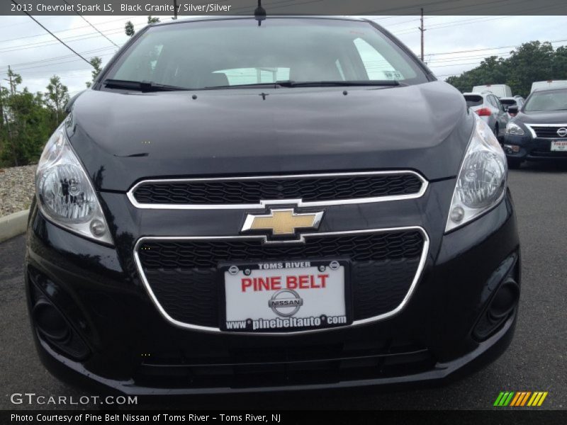 Black Granite / Silver/Silver 2013 Chevrolet Spark LS