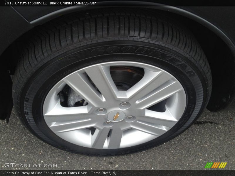 Black Granite / Silver/Silver 2013 Chevrolet Spark LS