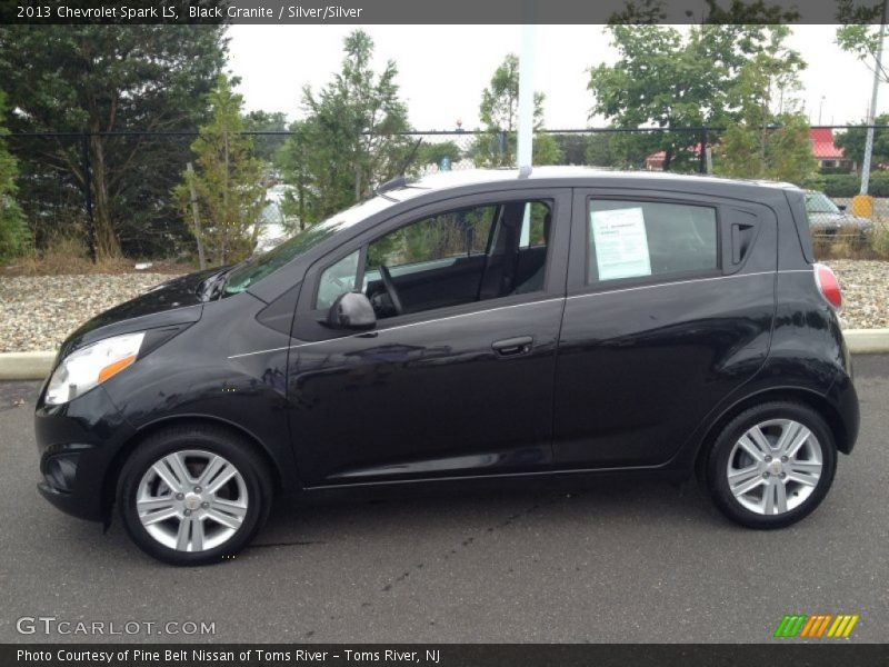 Black Granite / Silver/Silver 2013 Chevrolet Spark LS