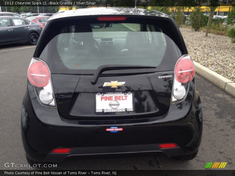 Black Granite / Silver/Silver 2013 Chevrolet Spark LS