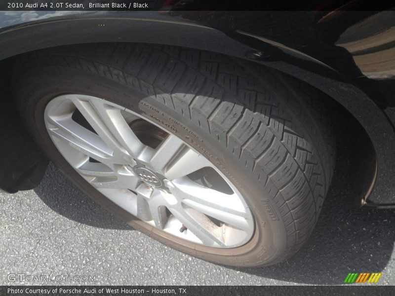 Brilliant Black / Black 2010 Audi A4 2.0T Sedan