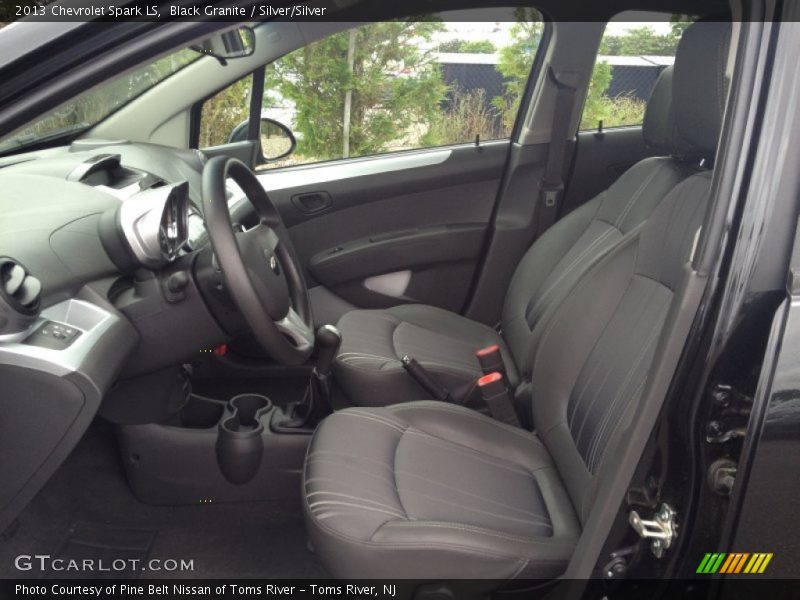 Black Granite / Silver/Silver 2013 Chevrolet Spark LS