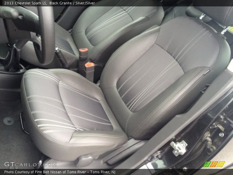 Black Granite / Silver/Silver 2013 Chevrolet Spark LS
