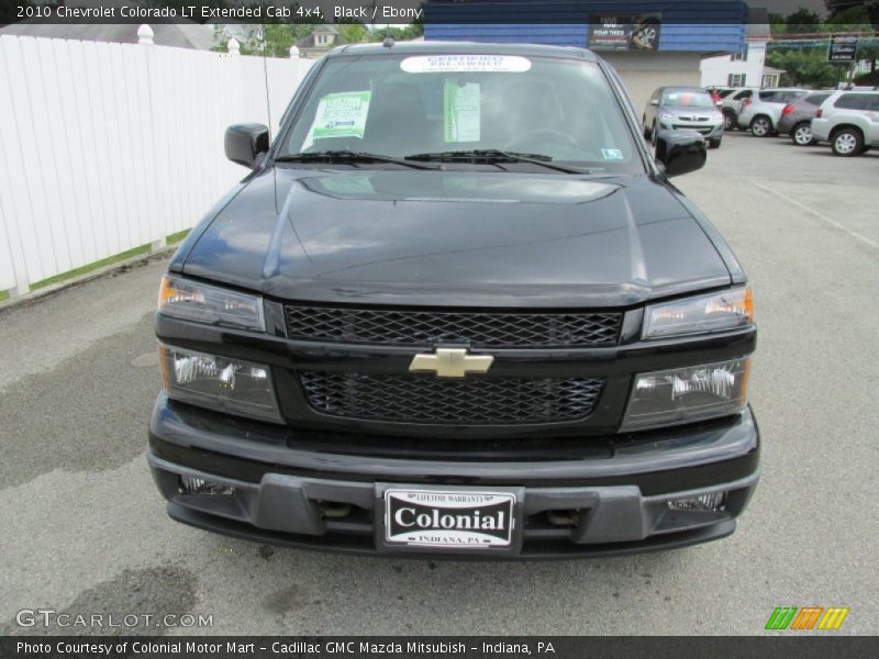 Black / Ebony 2010 Chevrolet Colorado LT Extended Cab 4x4