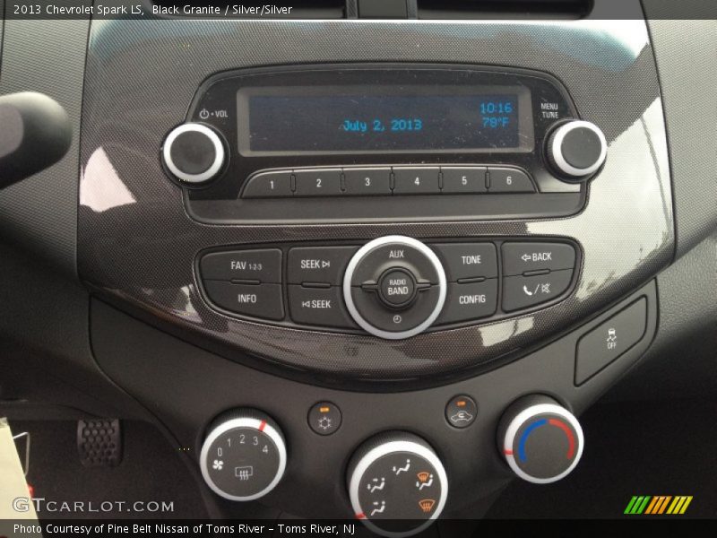 Black Granite / Silver/Silver 2013 Chevrolet Spark LS