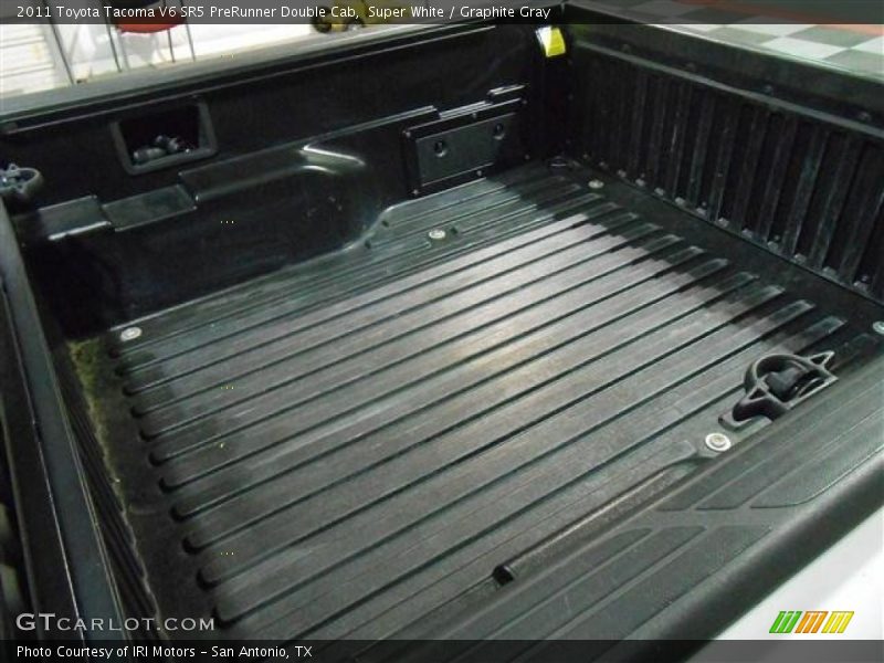 Super White / Graphite Gray 2011 Toyota Tacoma V6 SR5 PreRunner Double Cab