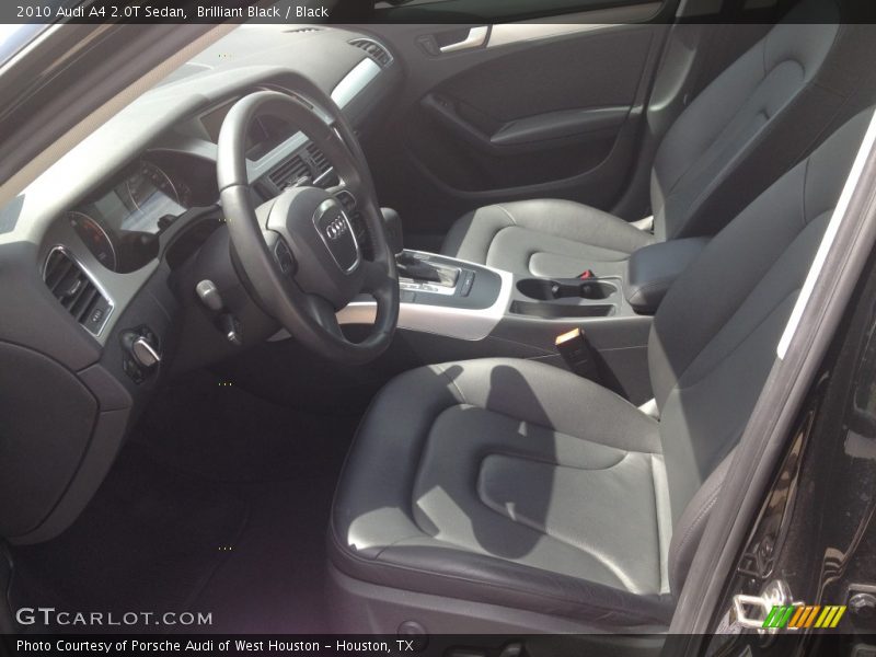 Brilliant Black / Black 2010 Audi A4 2.0T Sedan