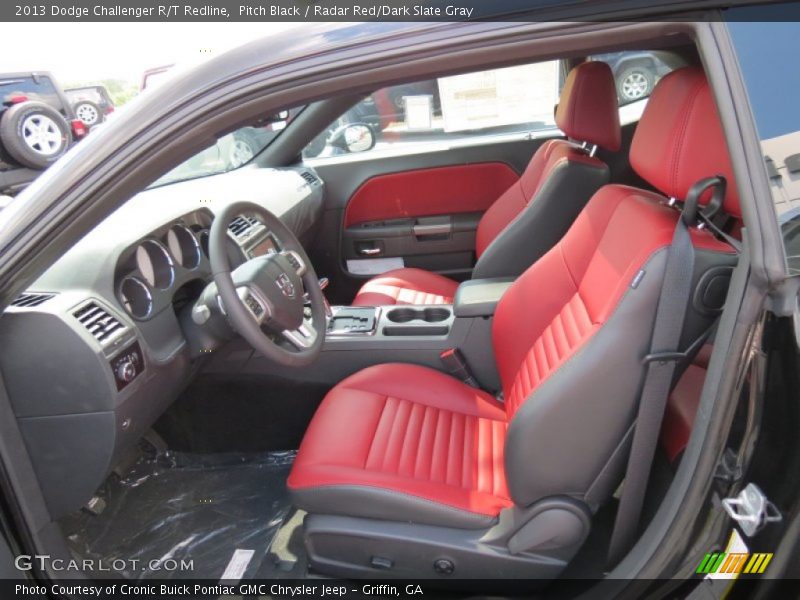  2013 Challenger R/T Redline Radar Red/Dark Slate Gray Interior