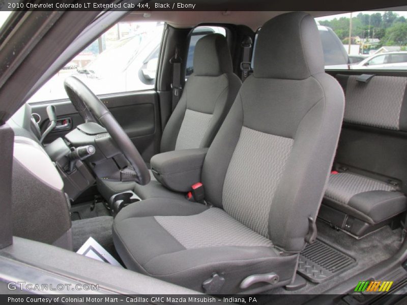Front Seat of 2010 Colorado LT Extended Cab 4x4