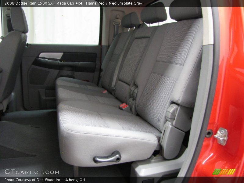 Flame Red / Medium Slate Gray 2008 Dodge Ram 1500 SXT Mega Cab 4x4