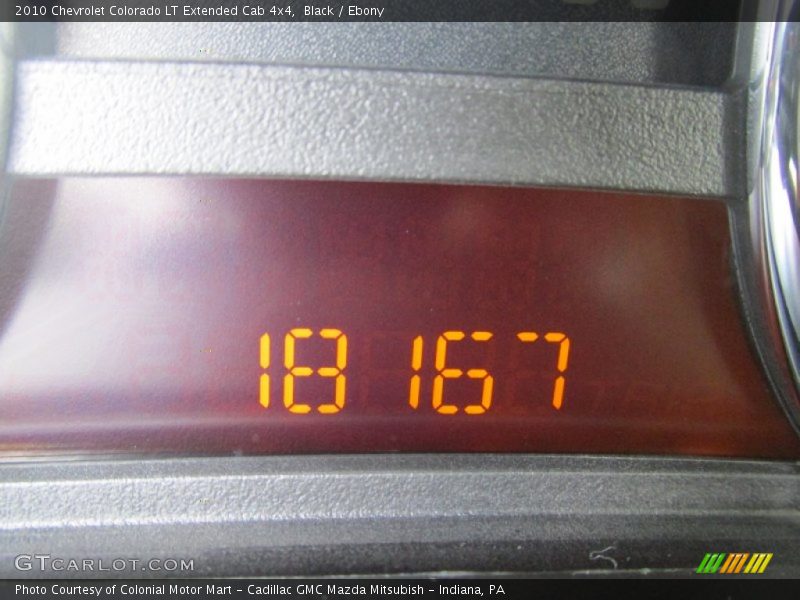 Black / Ebony 2010 Chevrolet Colorado LT Extended Cab 4x4
