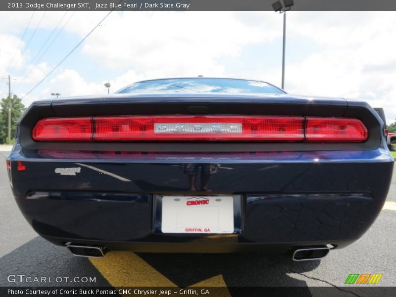 Jazz Blue Pearl / Dark Slate Gray 2013 Dodge Challenger SXT