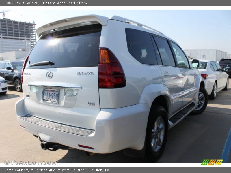 Blizzard White Pearl / Ivory 2005 Lexus GX 470
