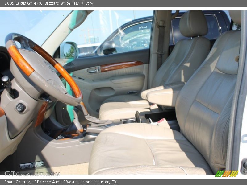 Blizzard White Pearl / Ivory 2005 Lexus GX 470