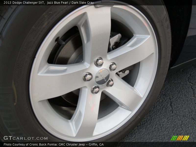 Jazz Blue Pearl / Dark Slate Gray 2013 Dodge Challenger SXT