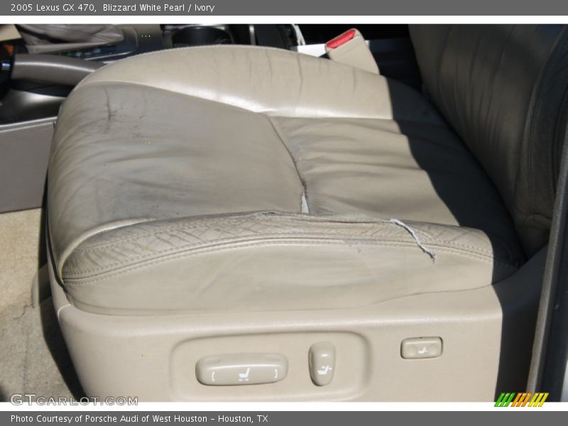 Blizzard White Pearl / Ivory 2005 Lexus GX 470