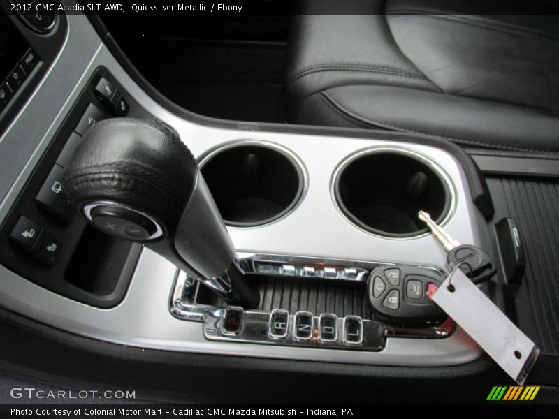 Quicksilver Metallic / Ebony 2012 GMC Acadia SLT AWD